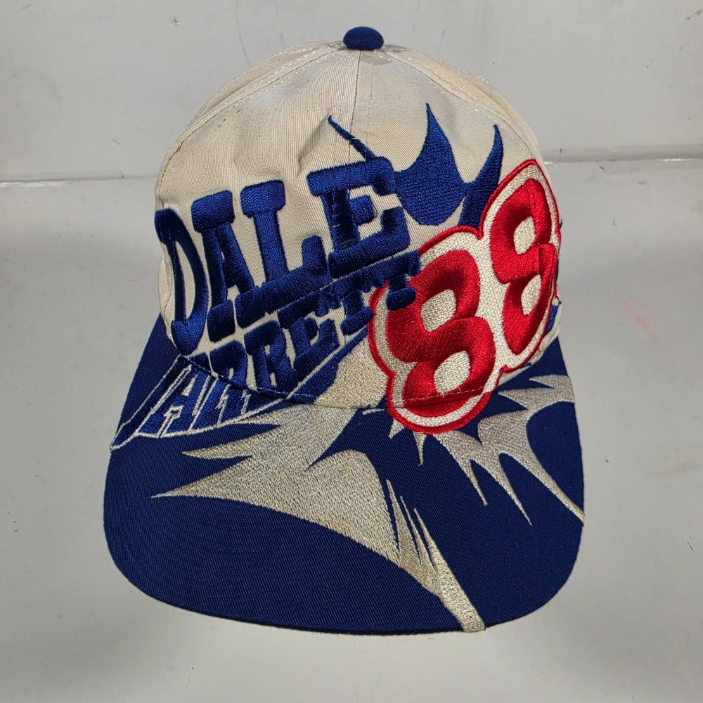 Vintage Dale Jarrett 88 NASCAR Hat Chase Authentics Ford Racing Snapback Cap